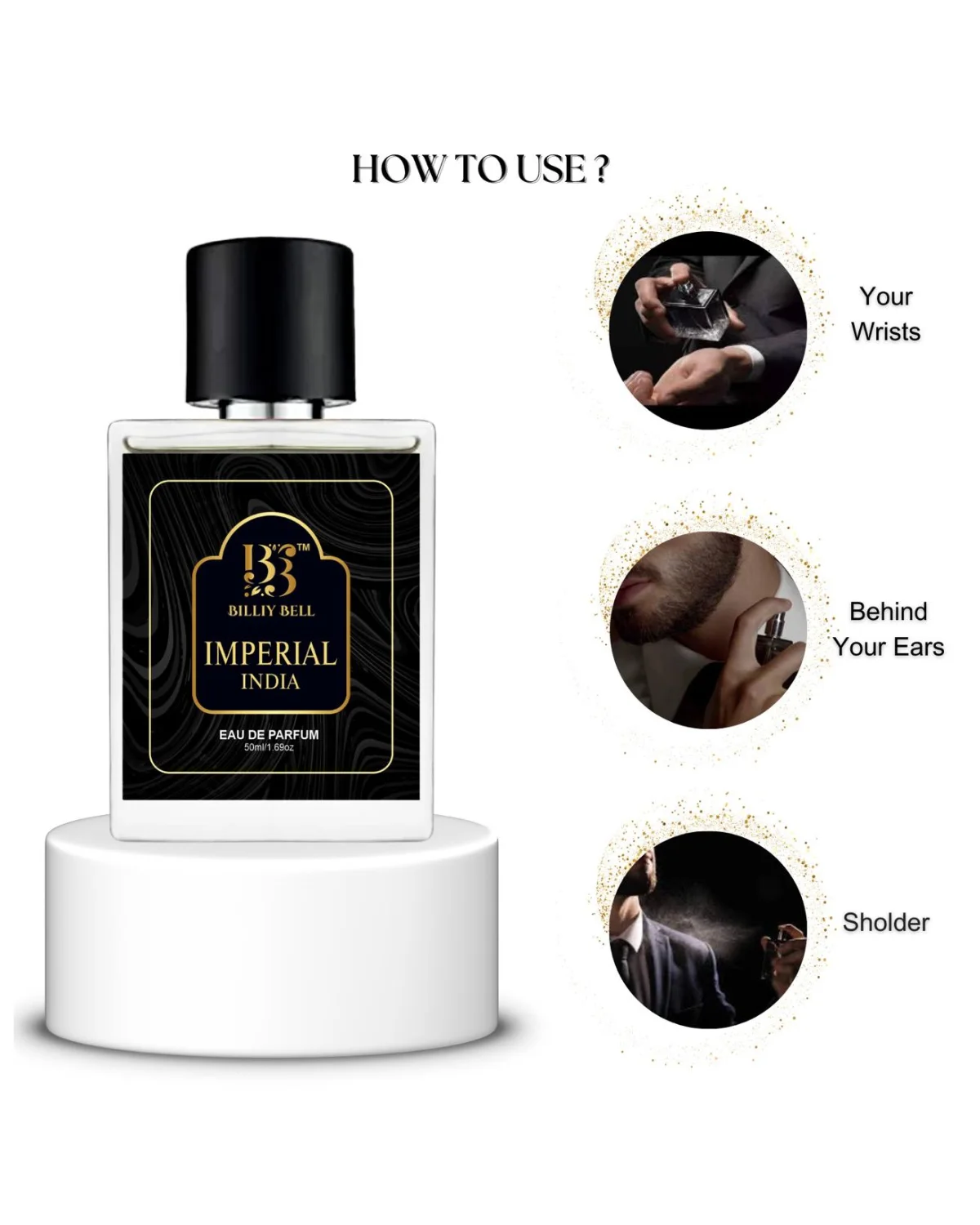 Billiy Bell Imperial India Men & Women Eau De Parfum (EDP) – 50ml | Premium Leather, Amber & Haitian Vetiver Fragrance image 2